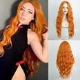 womens wig long curly hair fluffy water ripple wig headgear wigspicture18